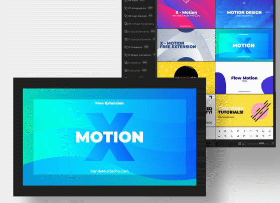 PR脚本X-Motion 1.4 + PR专属文字动画预设,4300个超强超全面预设