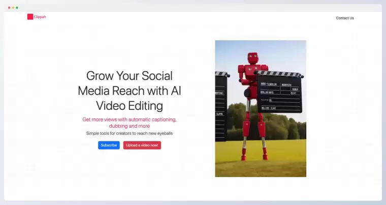 Clippah-快速、简单、高效的AI视频编辑器插图
