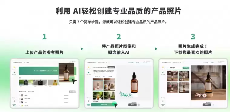 Fotographer AI:利用AI轻松创建专业品质的产品照片