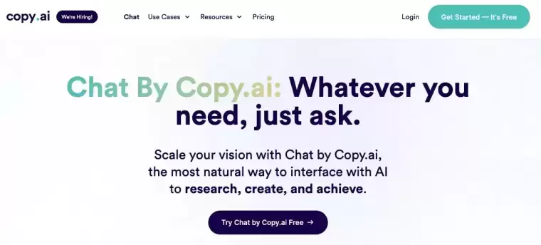 Copy.ai-在线AI文案写作工具插图 Copy.ai-在线AI文案写作工具插图