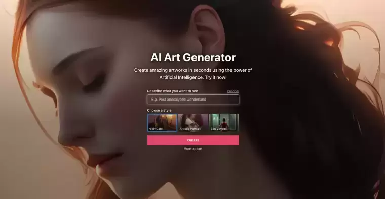 NightCafe Generator插图 NightCafe Generator插图