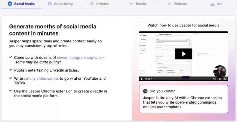 Jasper.ai-优秀的AI写作工具插图1