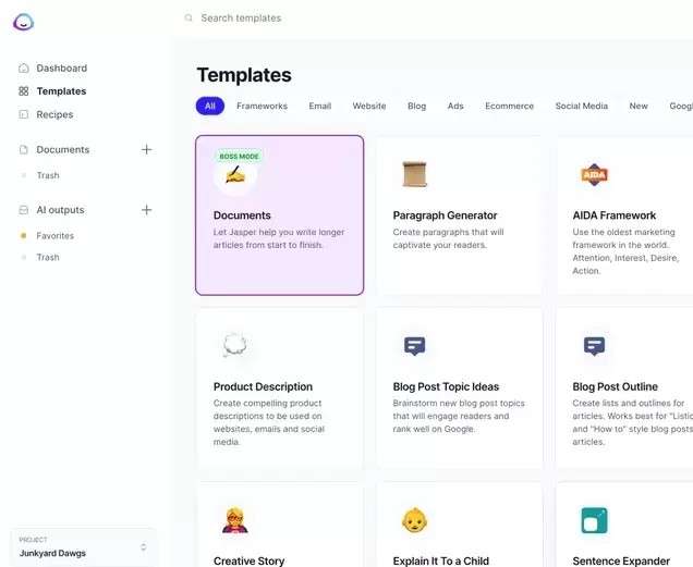 Jasper.ai-优秀的AI写作工具插图2