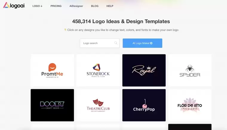 LogoAi-英文AI生成Logo工具插图1