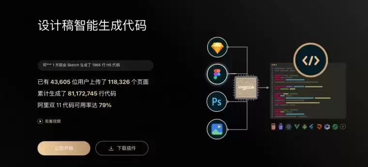 图像大厨Imgcook-设计稿智能转代码工具插图