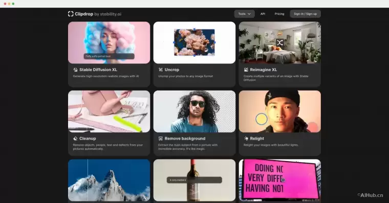 ClipDrop-Stability AI旗下AI图片处理工具插图1