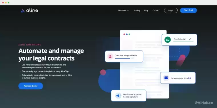 Aline AI-GPT4驱动的智能法律文档插图 Aline AI-GPT4驱动的智能法律文档插图