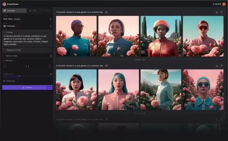 DreamStudio-Stable Diffusion官方绘画工具插图