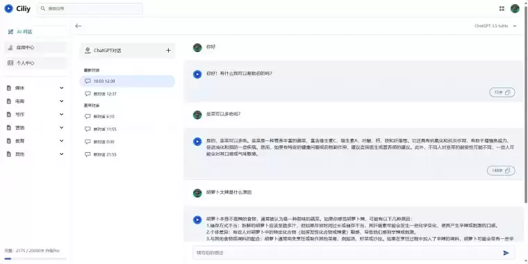 Ciliy词励-多领域智能AI写作助手插图3