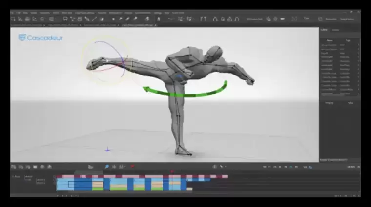 [WIN]Cascadeur (运动动画制作软件) 2023.1.1 x64 完美破解版