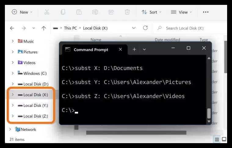 [WIN]Visual Subst (将文件夹挂载为虚拟驱动器) 5.5 Multilingual