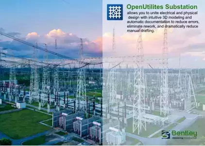 [WIN]OpenUtilities Substation CONNECT (变电站设计软件) Edition Update 15 中文版