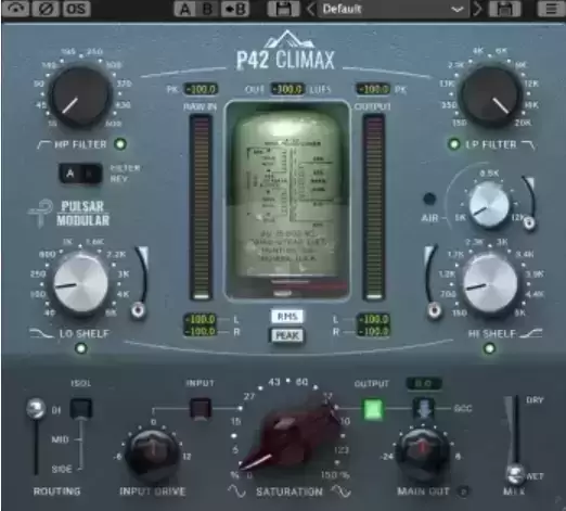 [WIN]Pulsar Modular P42 Climax Mod (音频饱和度效果器) v5.5.0 R2R破解版
