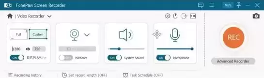[WIN]FonePaw Screen Recorder (屏幕录像软件) 7.0 x64 Multilingual