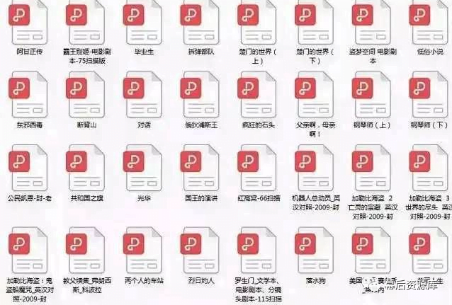 分享私藏：500多部世界经典电影剧本合集分享，抓紧下载，侵权内容24小时删除！插图2