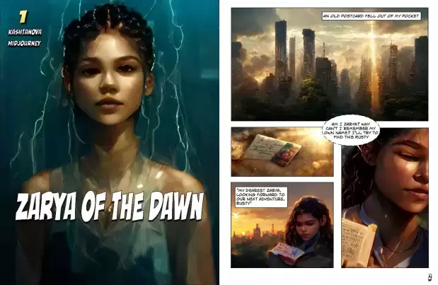 美国版权局:Midjourney生成的AI图像不受版权保护插图 美国版权局:Midjourney生成的AI图像不受版权保护插图