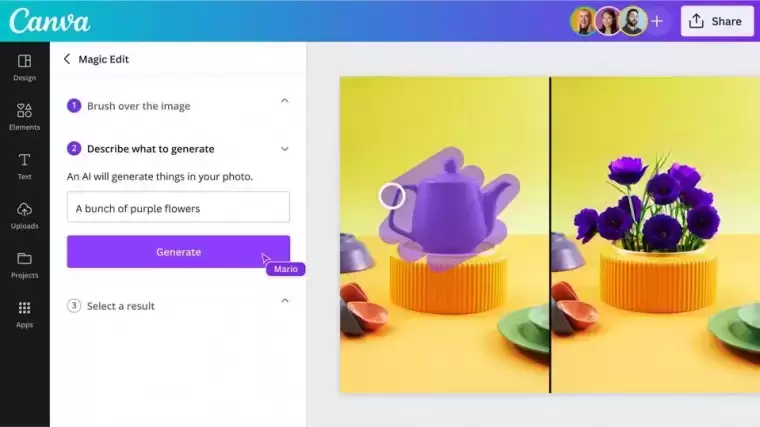 设计应用Canva发布AI设计工具套件 可生成自定义模板插图 设计应用Canva发布AI设计工具套件 可生成自定义模板插图