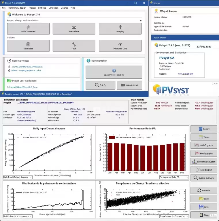 [WIN]PVsyst(光伏系统仿真模拟软件) 7.4.0 中文特别版插图1