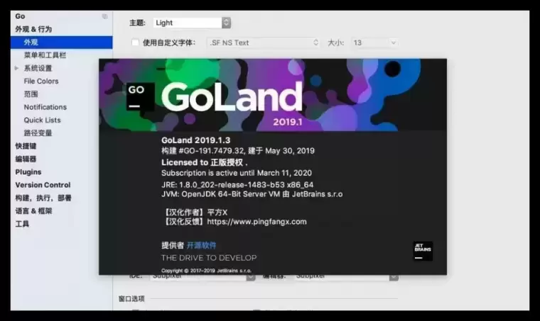 [WIN]JetBrains GoLand(GO语言集成开发工具) 2023.1.3插图1