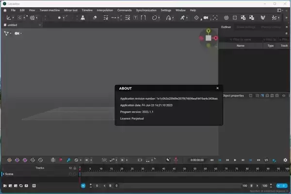 [WIN]Cascadeur (运动动画制作软件) 2023.1.1 x64 完美破解版插图1