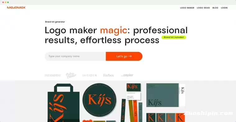 Mojomox-在线 AI logo 设计工具插图