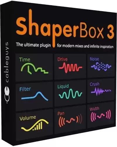 [WIN]Cableguys Shaperbox 3 (混音效果音频插件) v3.3.1 特别版下载插图1
