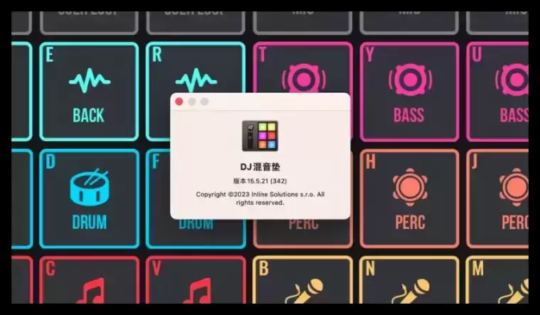 [MAC]DJ Mix Pads 2 – Remix Version for Mac(DJ混音垫) v15.5.21激活版插图1