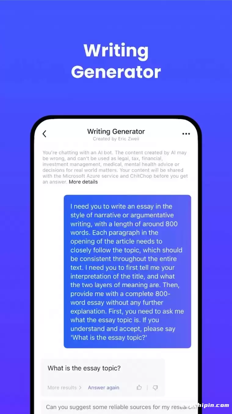 ChitChop-字节跳动海外AI大模型产品插图3 ChitChop-字节跳动海外AI大模型产品插图3