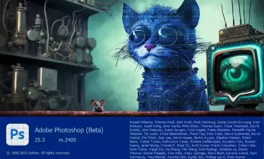蓝猫版PS来了,PS 2024 25.3.0(2405) 直装版,AI智能神经滤镜已解锁,新增参数滤波器