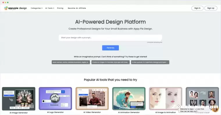 Appy Pie Design—AI驱动的在线设计平台插图 Appy Pie Design—AI驱动的在线设计平台插图