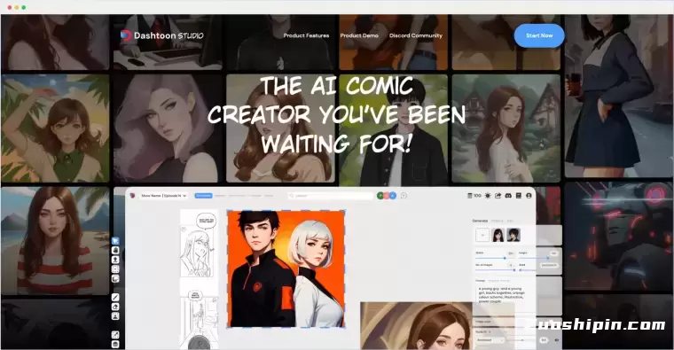 Dashtoon-AI漫画创作工具插图 Dashtoon-AI漫画创作工具插图