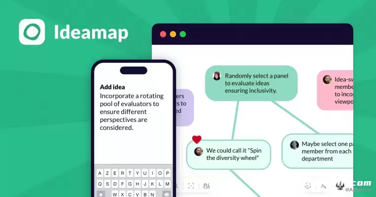 Ideamap-创新的 AI 辅助头脑风暴工具插图 Ideamap-创新的 AI 辅助头脑风暴工具插图