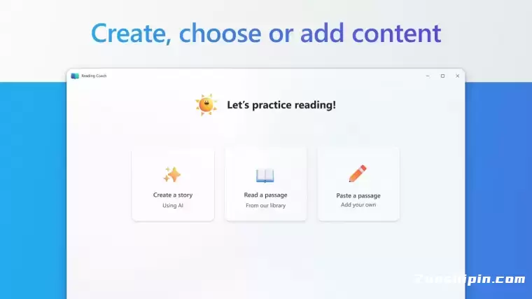 Reading Coach-微软推出的免费AI阅读教练插图1 Reading Coach-微软推出的免费AI阅读教练插图1