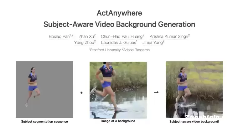 ActAnywhere-Adobe发布的视频生成模型插图 ActAnywhere-Adobe发布的视频生成模型插图