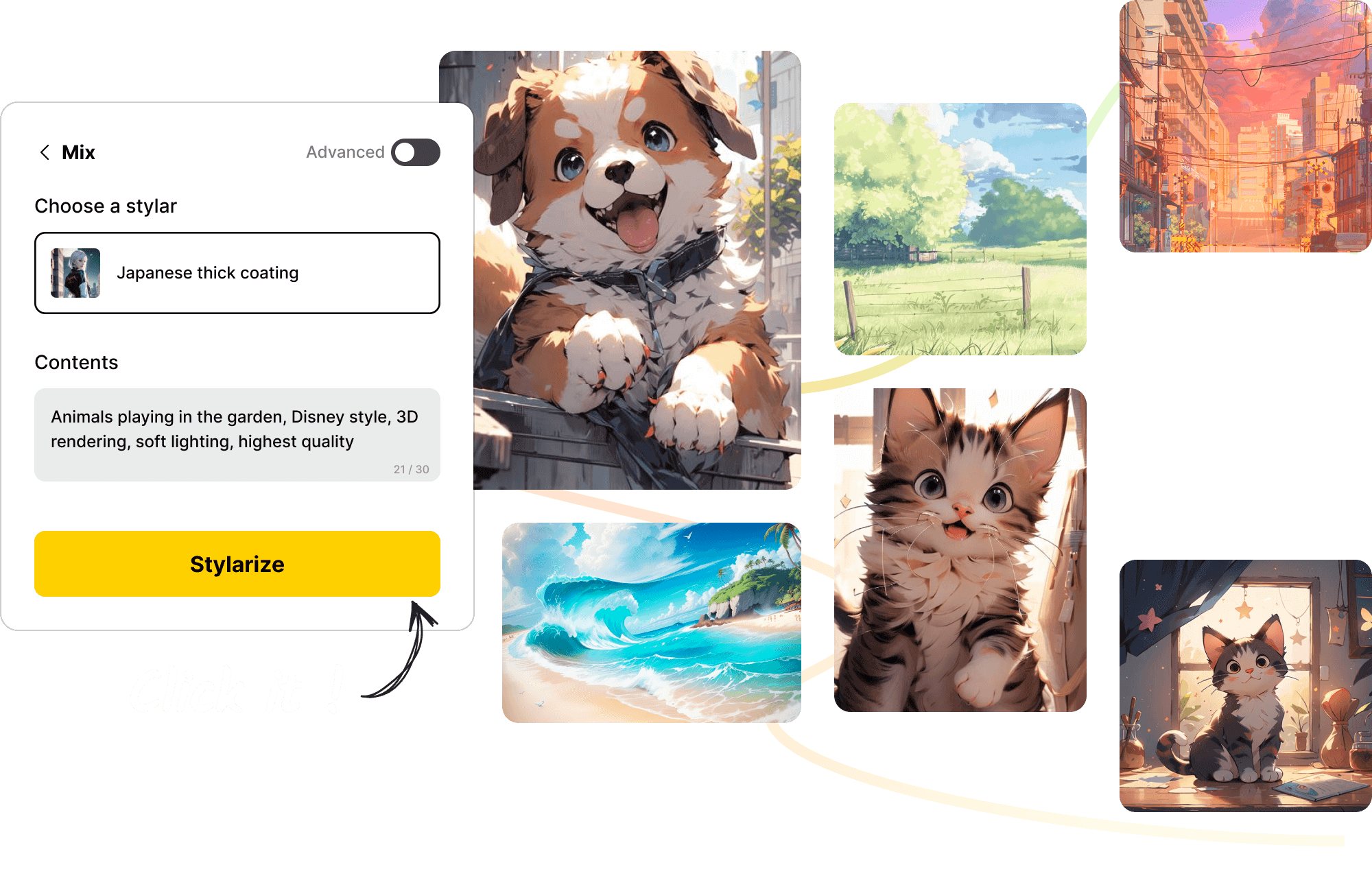 Stylar AI: 基于AI的平面设计工具插图