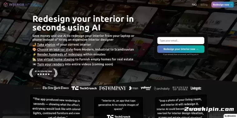 Interior AI-AI驱动的室内设计工具插图