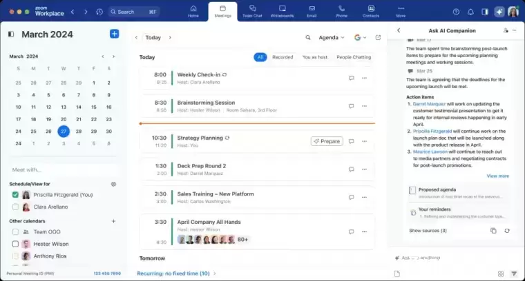 Zoom Workplace-Zoom推出的一站式AI协作平台插图2 Zoom Workplace-Zoom推出的一站式AI协作平台插图2