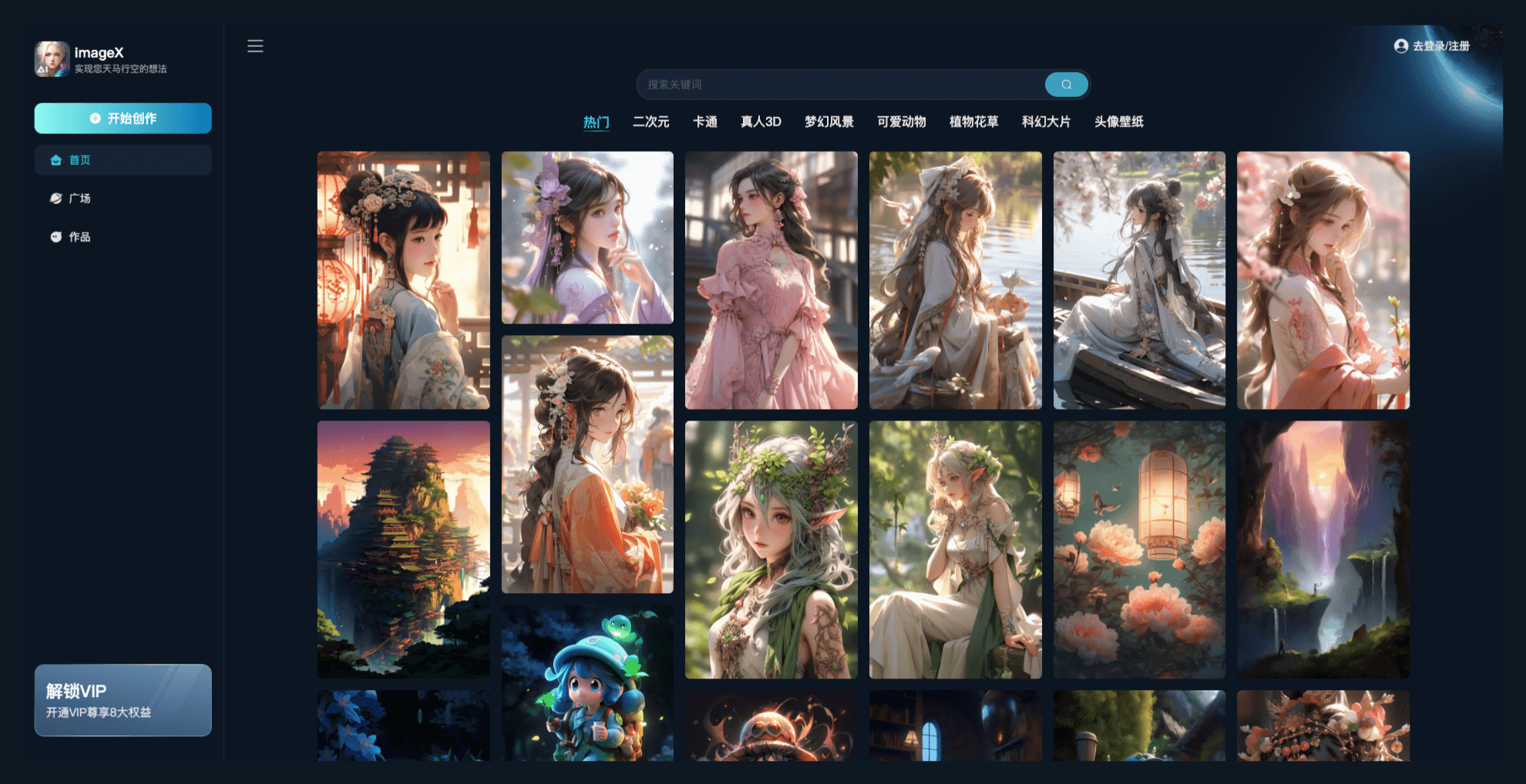 imageX-在线AI绘画平台插图 imageX-在线AI绘画平台插图