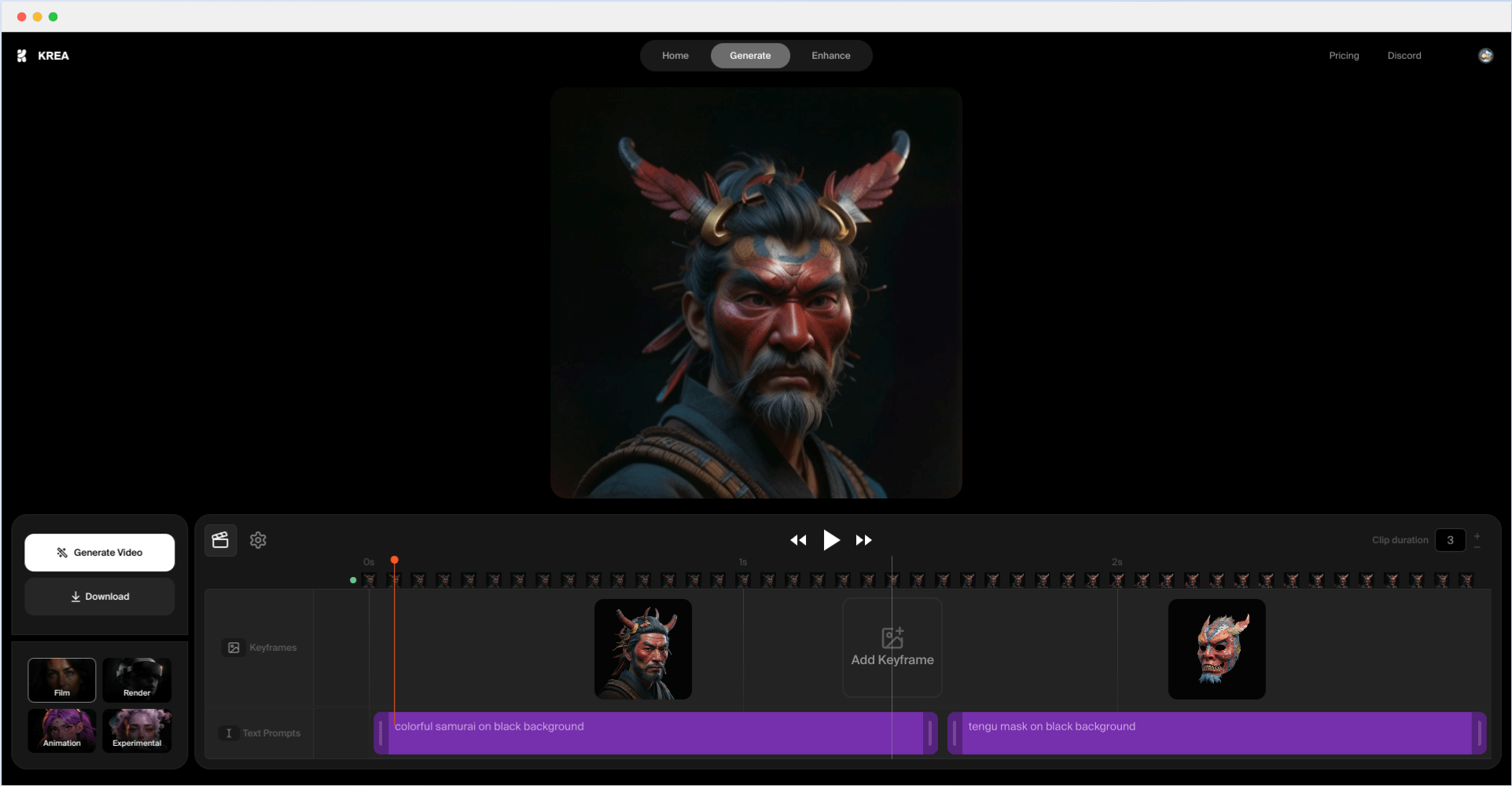 Krea Video:Krea AI推出的AI视频生成工具插图 Krea Video:Krea AI推出的AI视频生成工具插图