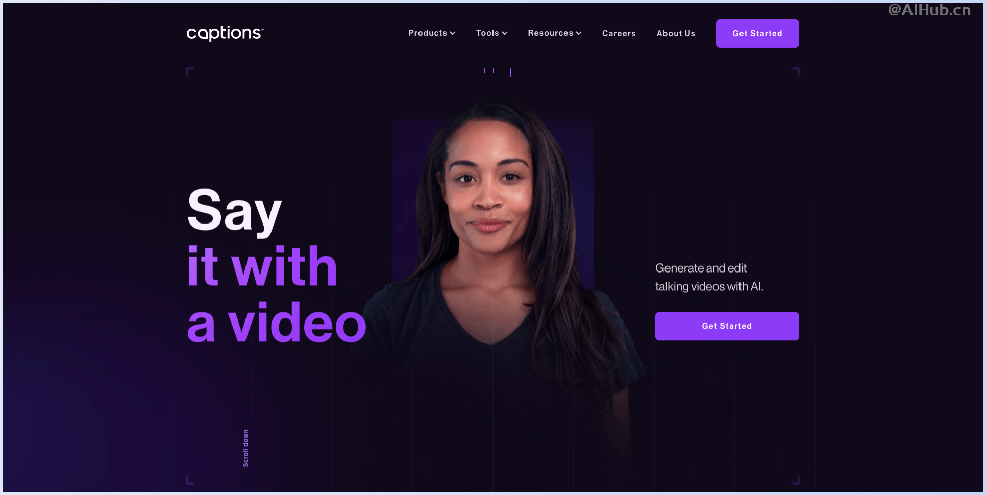 Captions-AI驱动的视频编辑和生成工具插图